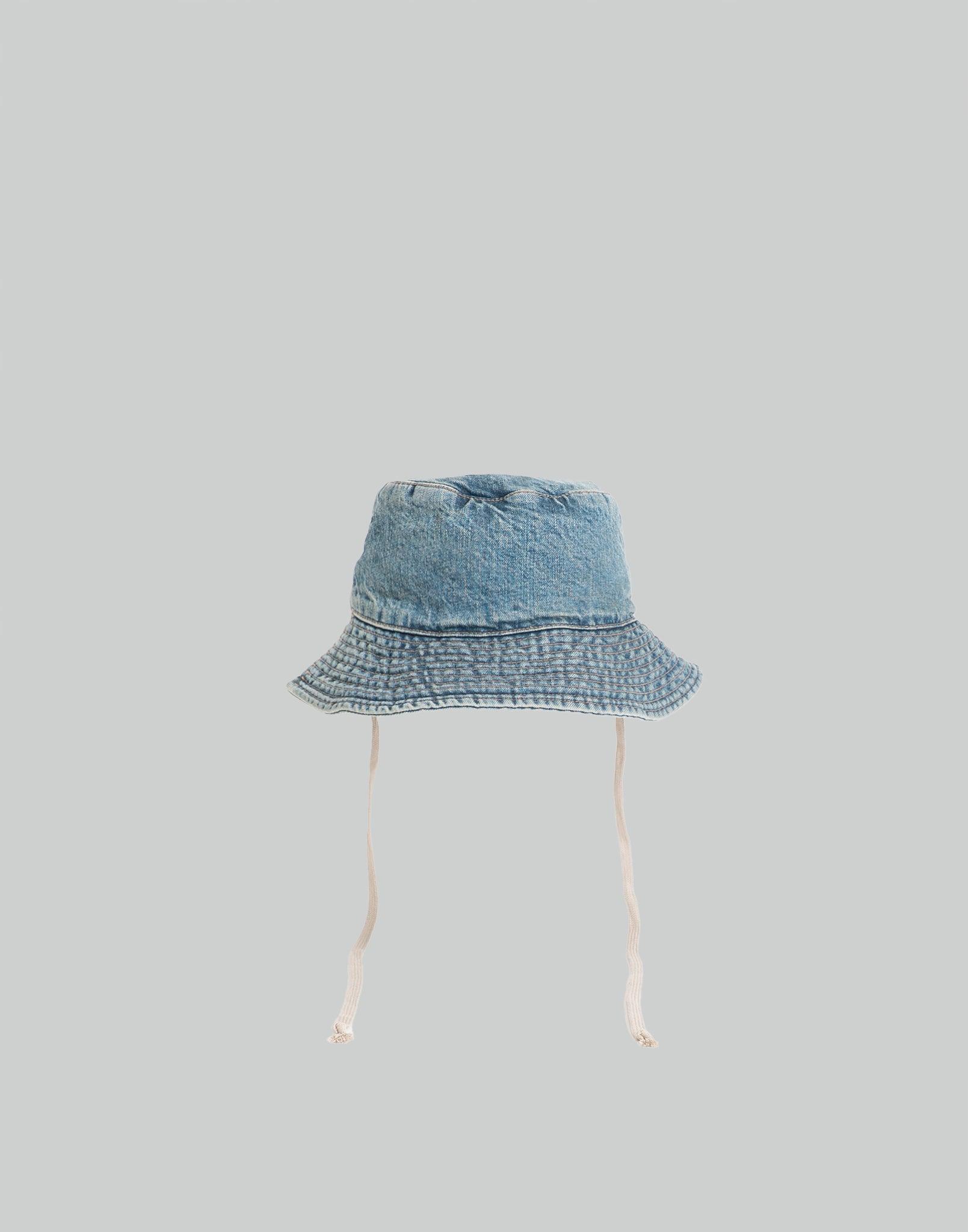 帽子 Rick Owens DRKSHDW DENIM GILLIGAN HAT 329561-44579-RICK-OWENS-