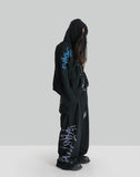 SANKUANZ - GRAFFITI PRINT ZIP HOODIE - 082plus