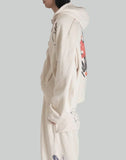 SANKUANZ - GRAFFITI PRINT ZIP HOODIE - 082plus