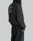 032C - 'GUEST LIST'' CLASSIC BOMBER JACKET - 082plus