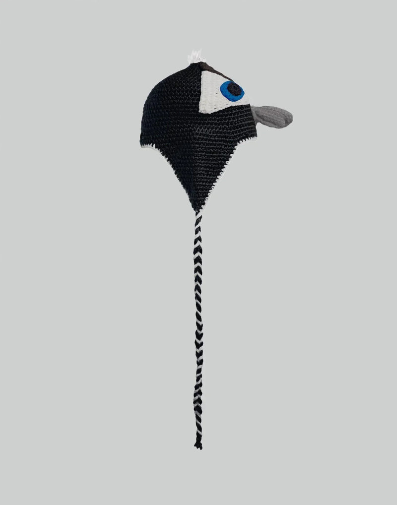 99%IS- - HAND MADE BIRD HEAD BEANIE - 082plus