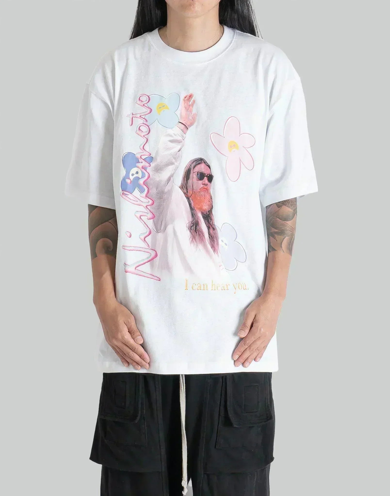 NISHIMOTO IS THE MOUTH - HELLO S/S TEE - 082plus