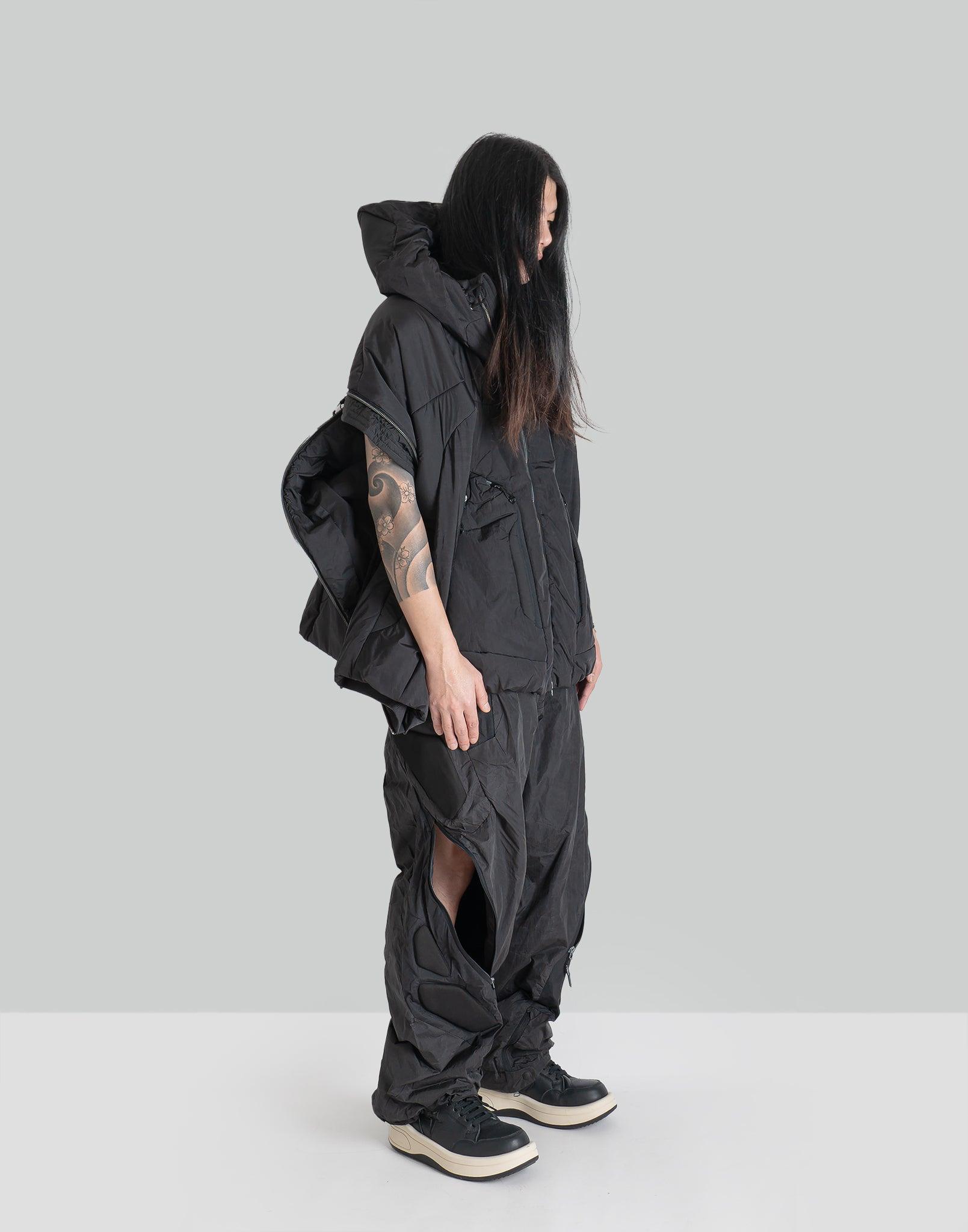 HAMCUS - GOB / X3_12 - Bionic Membrane Wing Wax-Coated Padded Jacket - 082plus
