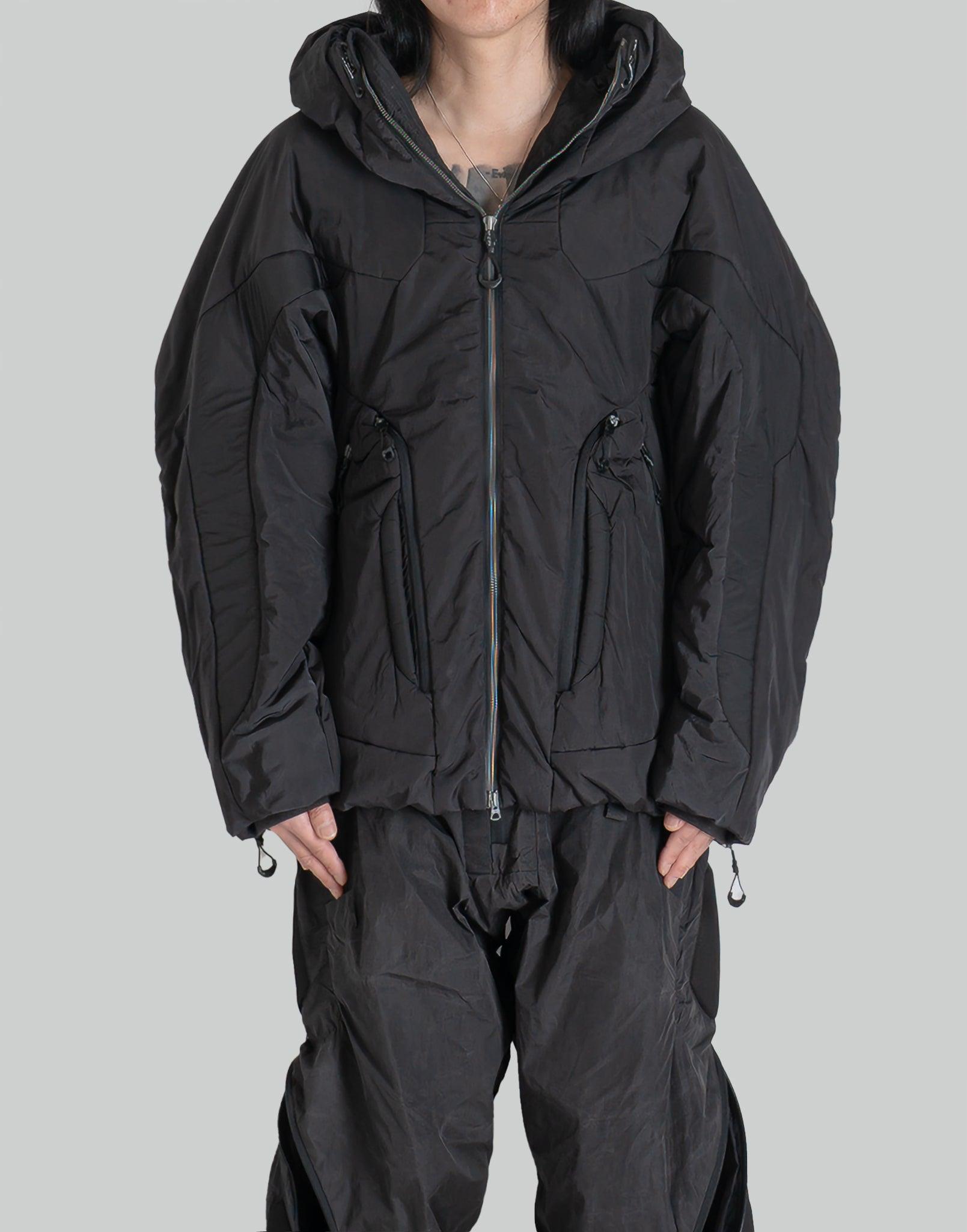 HAMCUS - GOB / X3_12 - Bionic Membrane Wing Wax-Coated Padded Jacket - 082plus