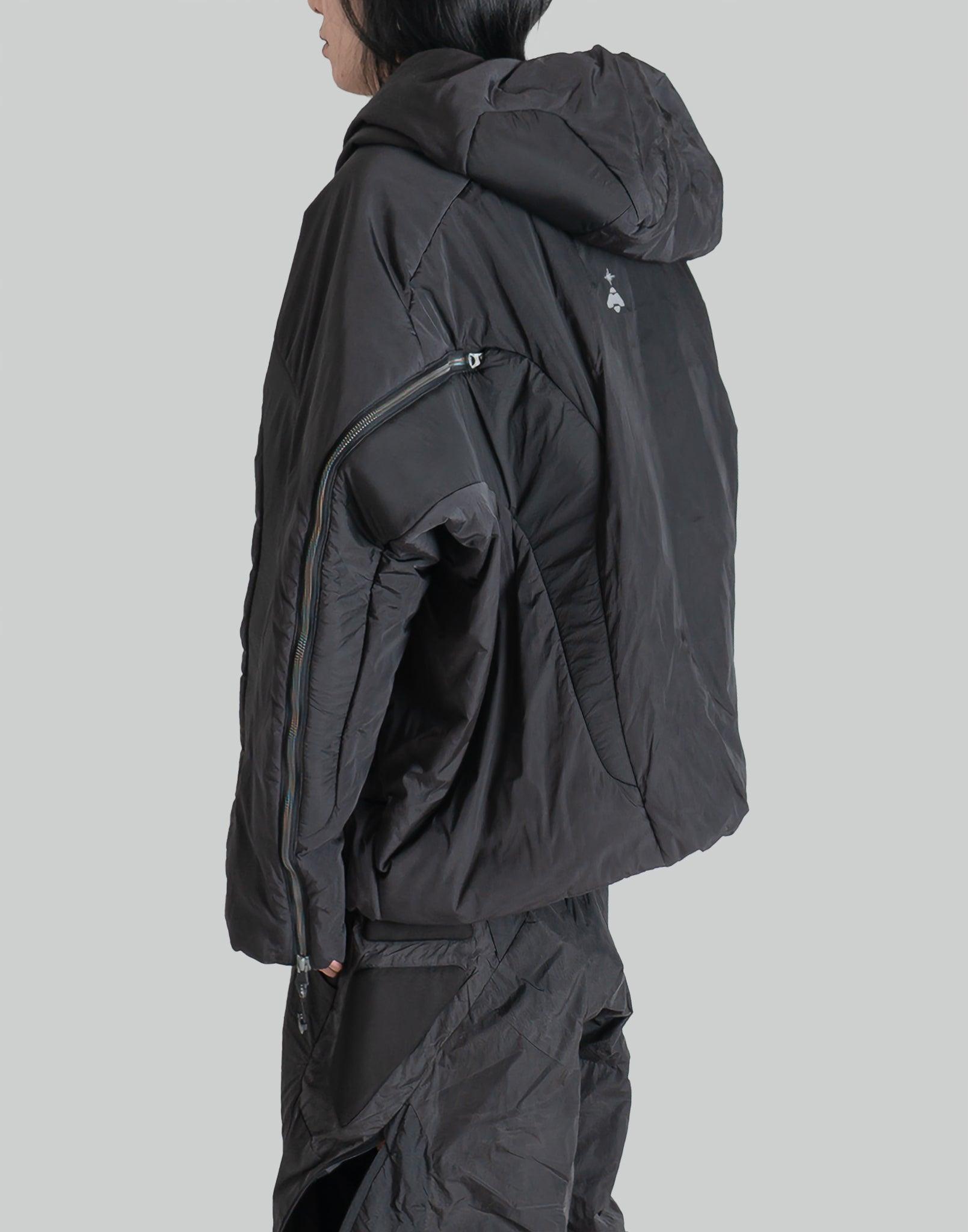 HAMCUS - GOB / X3_12 - Bionic Membrane Wing Wax-Coated Padded Jacket - 082plus