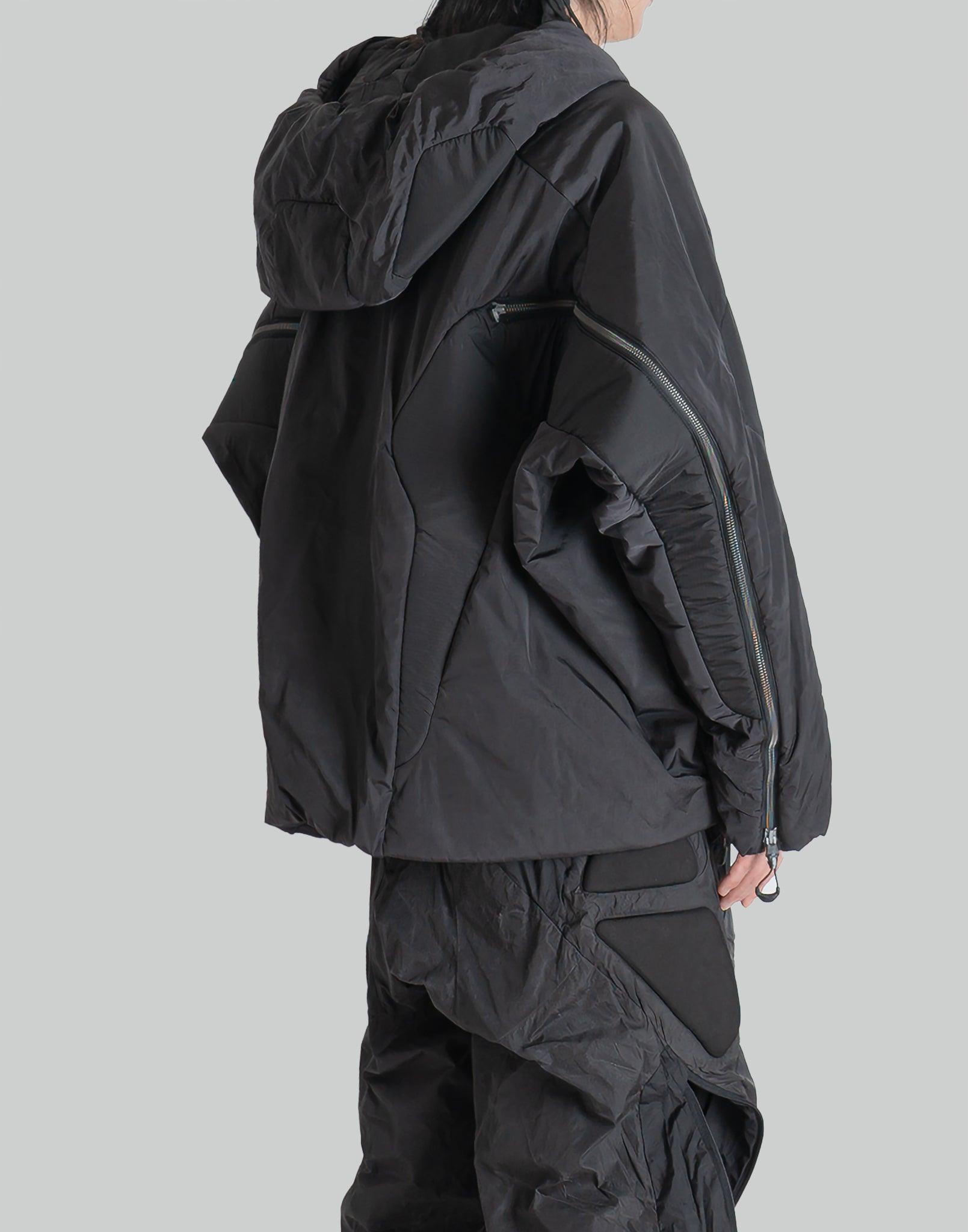 HAMCUS - GOB / X3_12 - Bionic Membrane Wing Wax-Coated Padded Jacket - 082plus