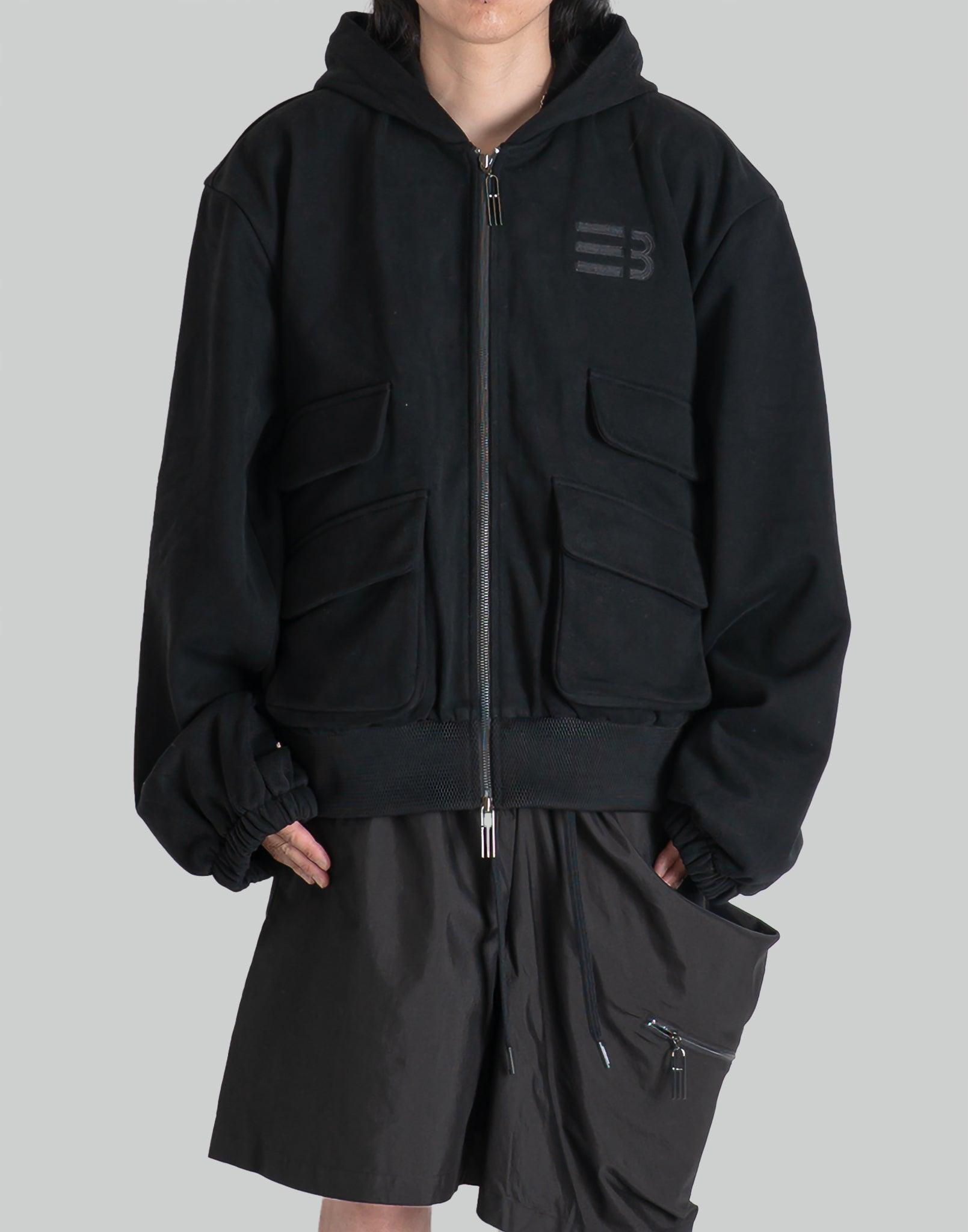 【関税込み】NAMESAKE ブラック Hugo Globe ジップフーディ NAMESAKE HUGO GLOBE ZIP HOODIE – 082plus