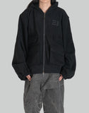 HUGO GLOBE ZIP HOODIE