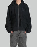 HUGO GLOBE ZIP HOODIE