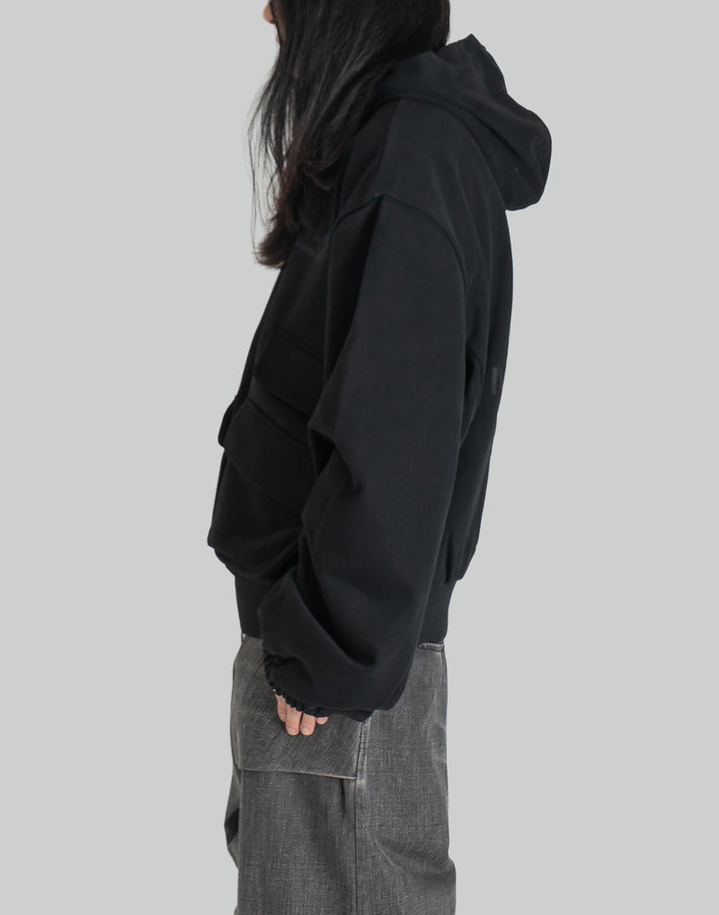 HUGO GLOBE ZIP HOODIE