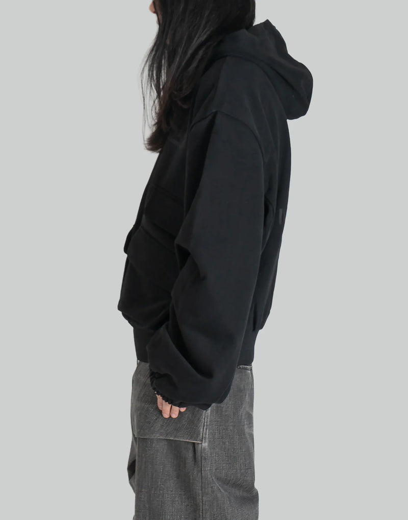 HUGO GLOBE ZIP HOODIE