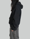 HUGO GLOBE ZIP HOODIE