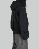 HUGO GLOBE ZIP HOODIE
