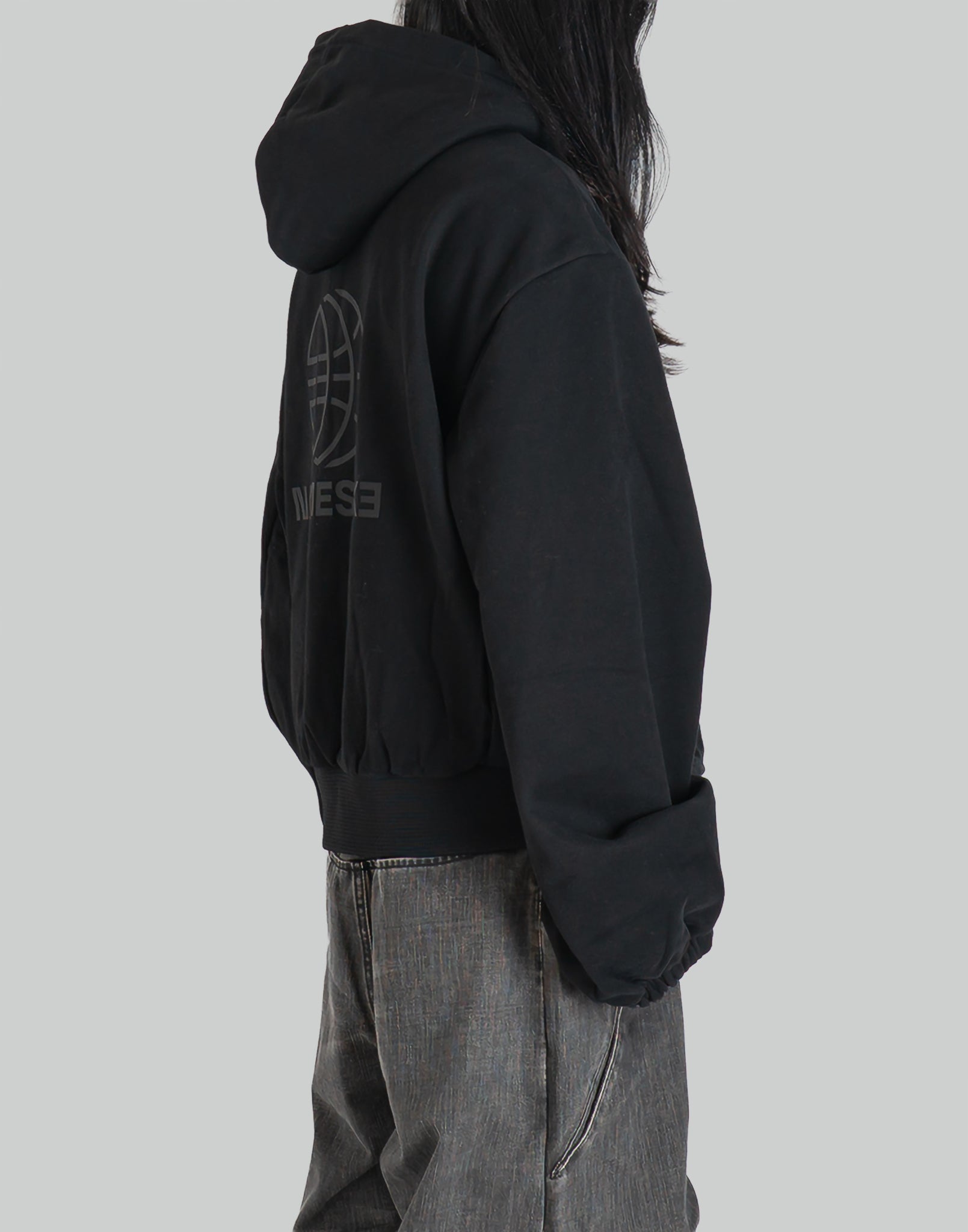 HUGO GLOBE ZIP HOODIE