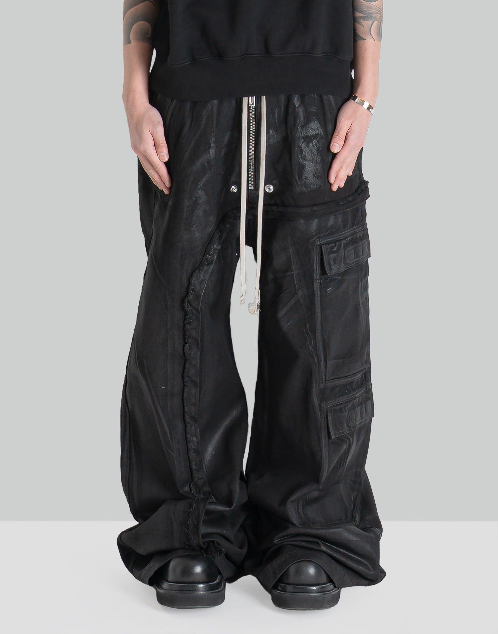 Rick Owens Drkshdw - IMBALANCED DOUBLE CARGO JUMBO BELAS - 082plus