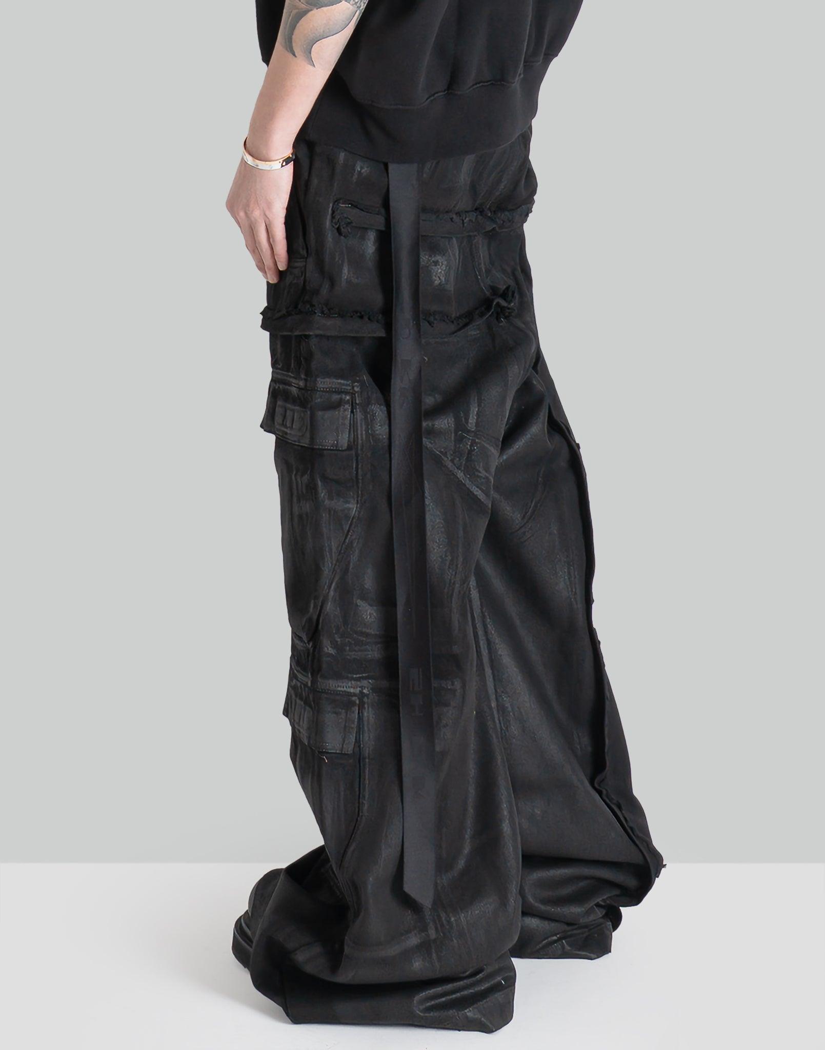 Rick Owens Drkshdw - IMBALANCED DOUBLE CARGO JUMBO BELAS - 082plus