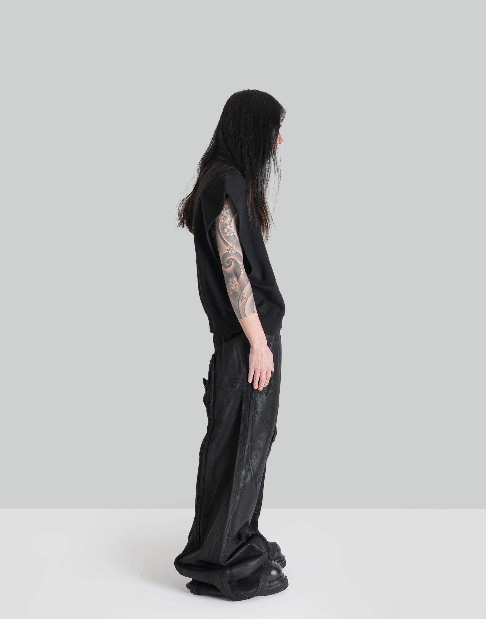 Rick Owens Drkshdw - IMBALANCED DOUBLE CARGO JUMBO BELAS - 082plus