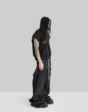 Rick Owens Drkshdw - IMBALANCED DOUBLE CARGO JUMBO BELAS - 082plus