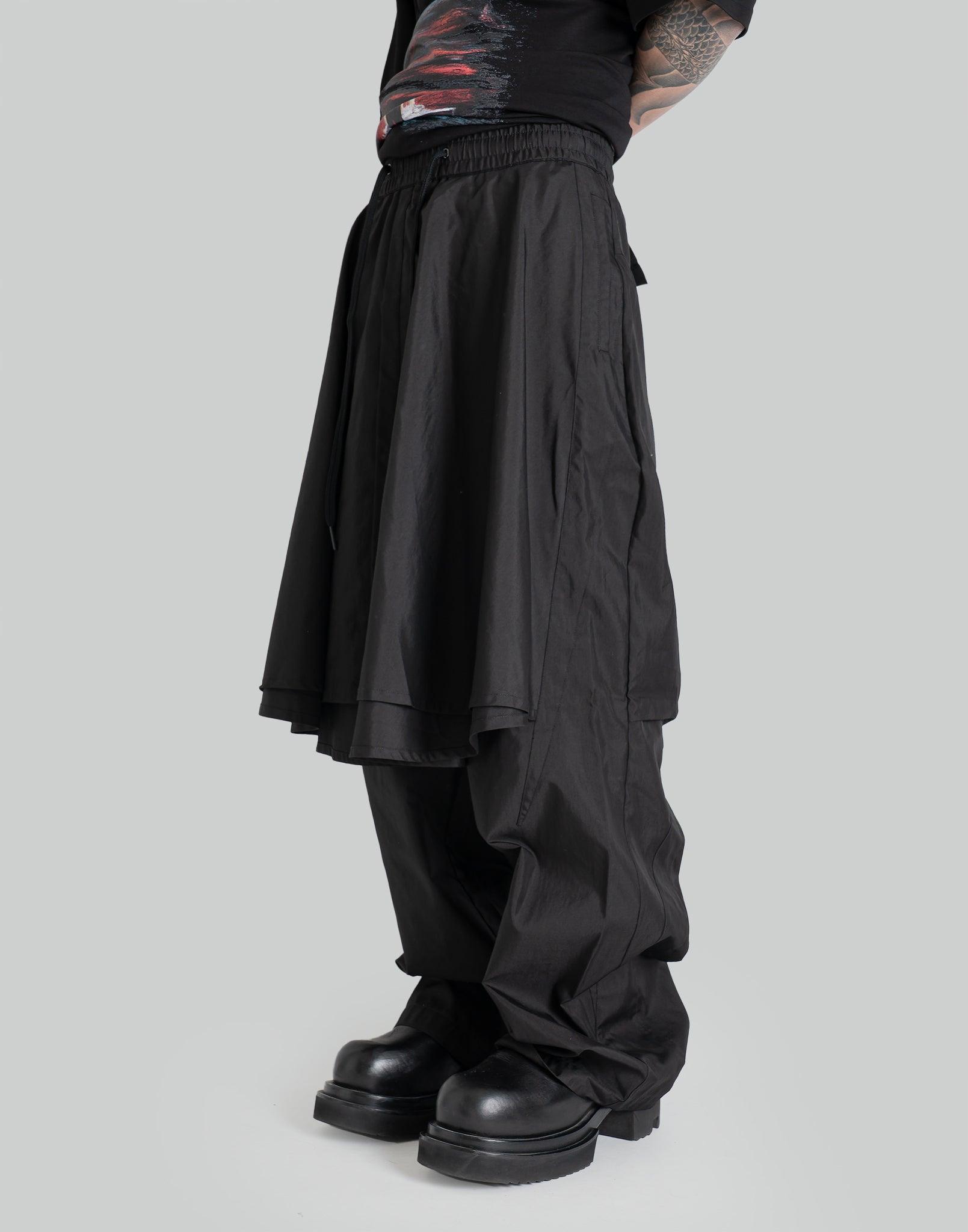 NAMESAKE - JACOB LAYERED SUITING TROUSERS - 082plus