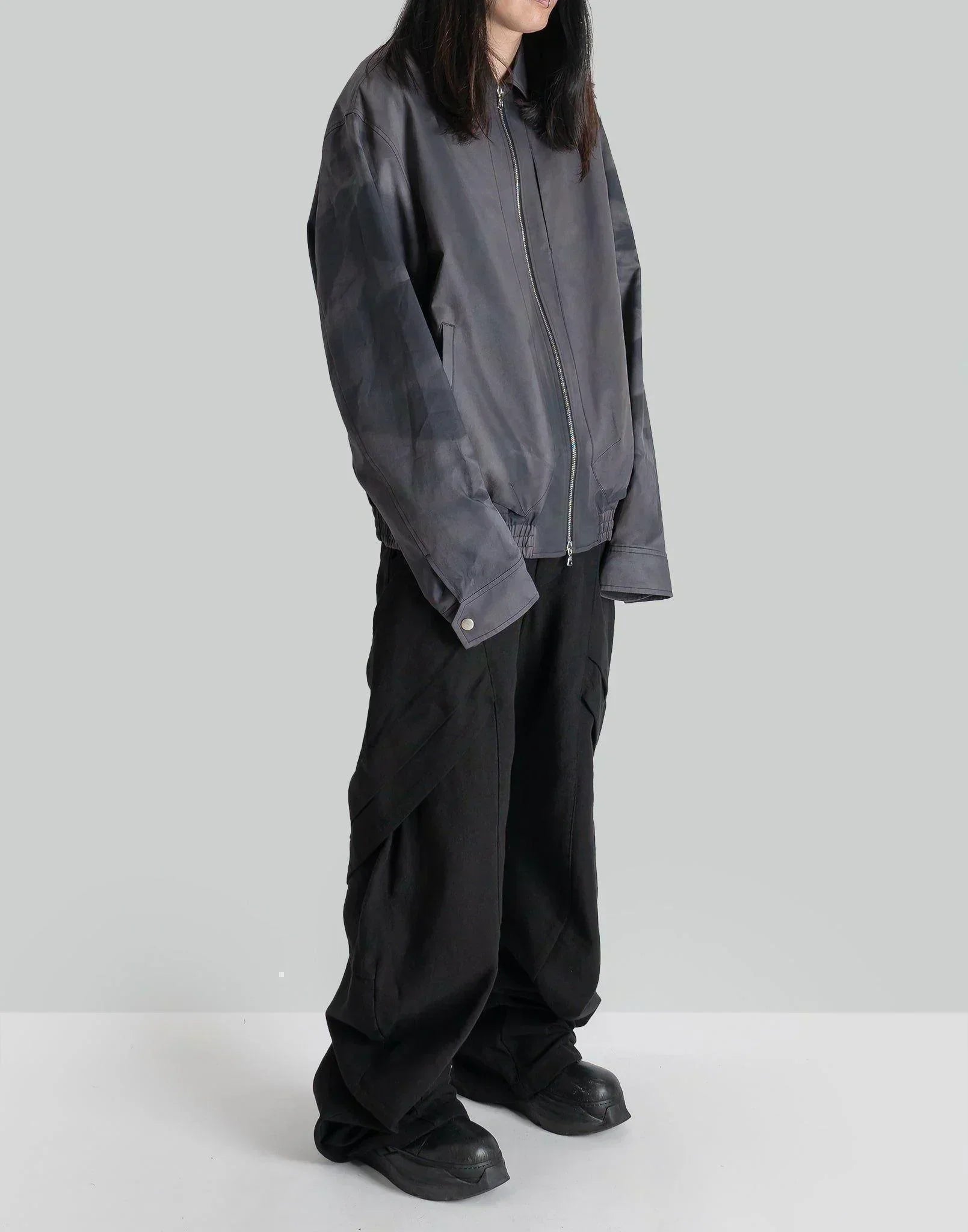 JiyongKim - SUN-BLEACHED DARTED POCKET BLOUSON - 082plus