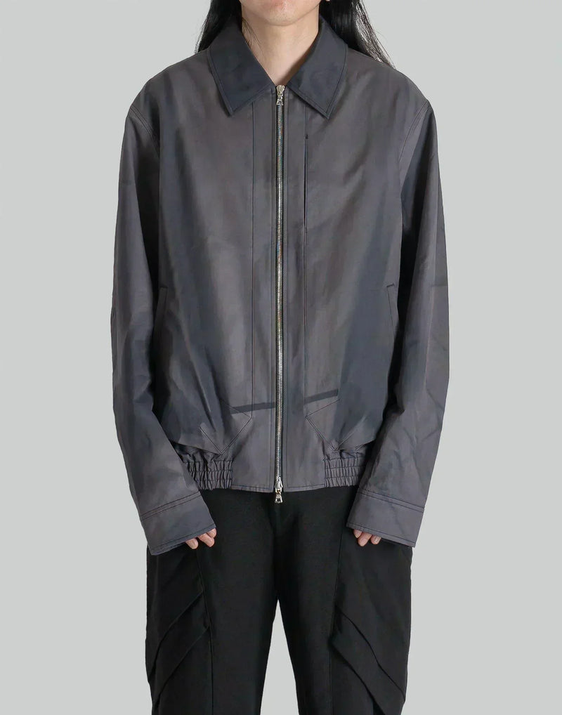 JiyongKim - SUN-BLEACHED DARTED POCKET BLOUSON - 082plus