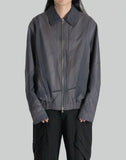 SUN-BLEACHED DARTED POCKET BLOUSON