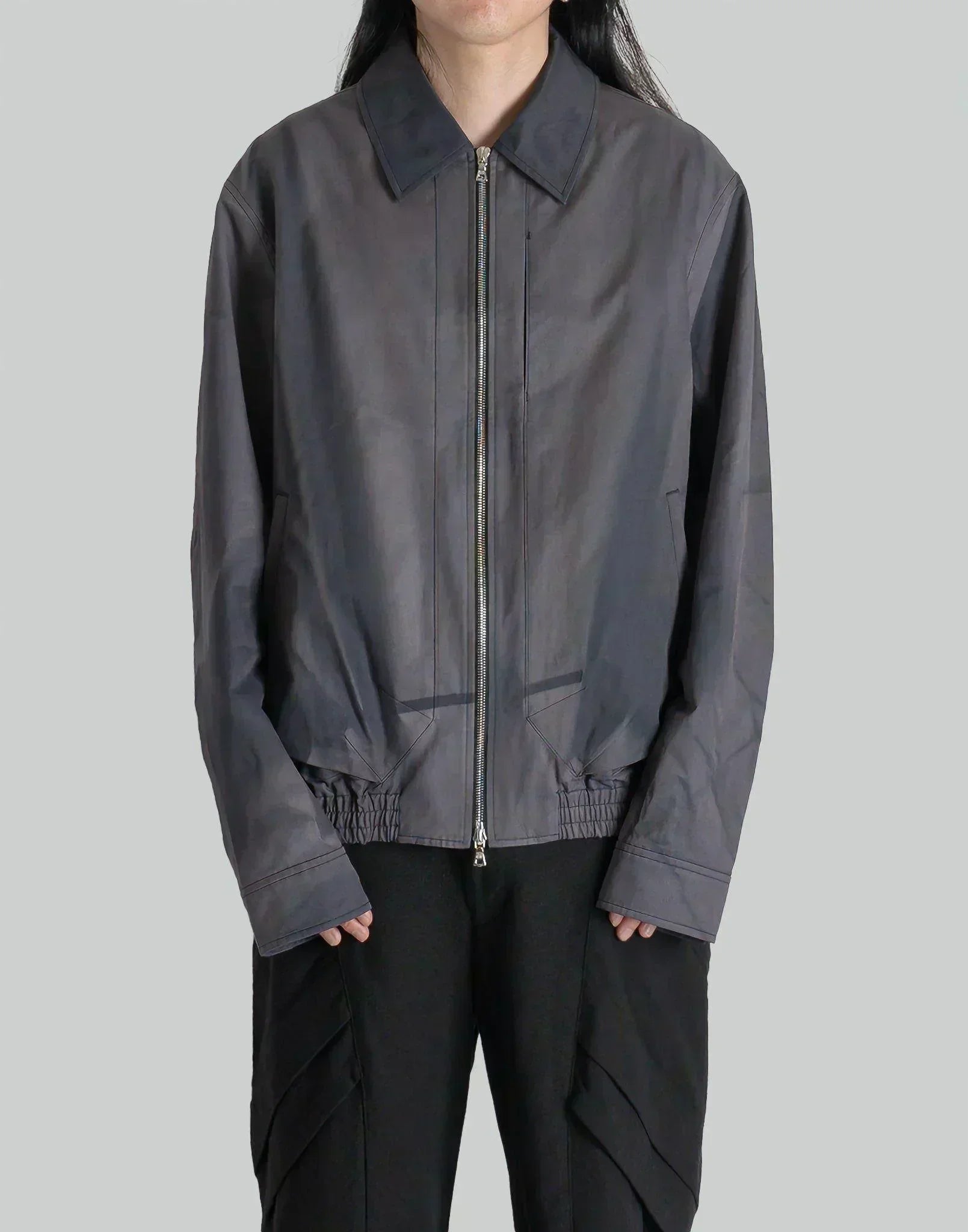 JiyongKim - SUN-BLEACHED DARTED POCKET BLOUSON - 082plus