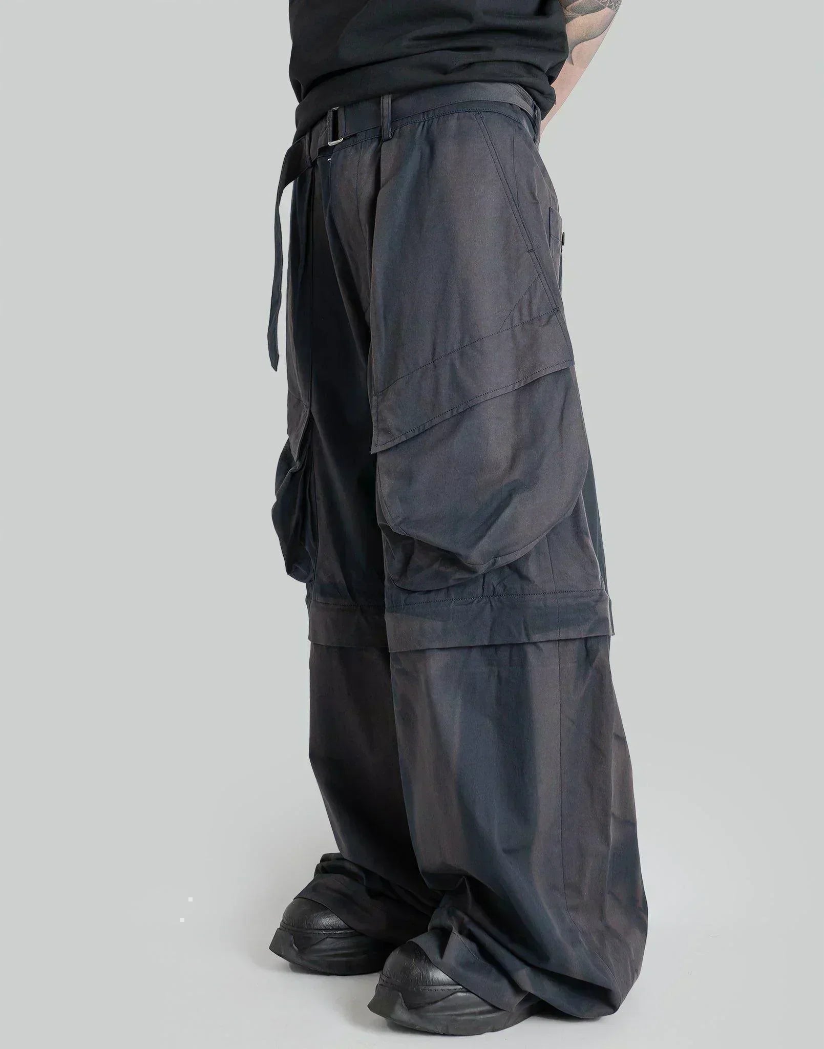 JiyongKim - SUN-BLEACHED 3D POCKET DETACHABLE TROUSERS - 082plus