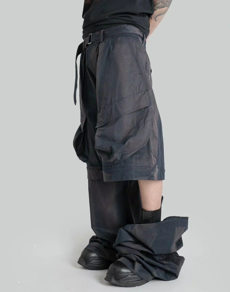 JiyongKim - SUN-BLEACHED 3D POCKET DETACHABLE TROUSERS - 082plus