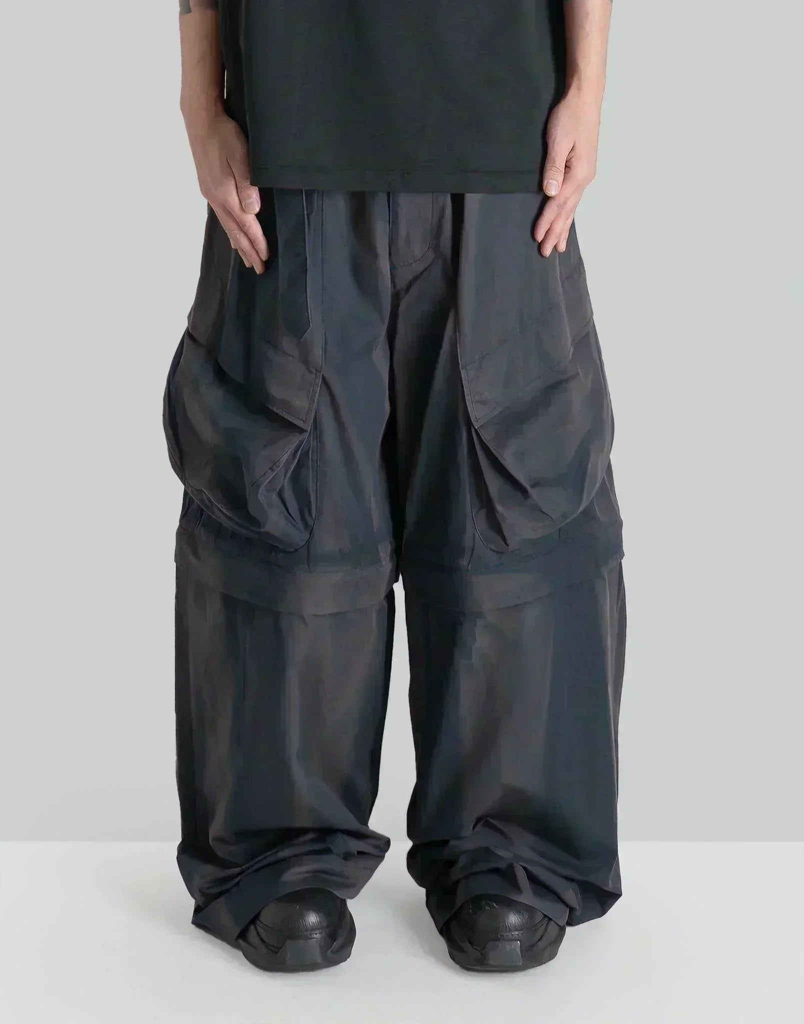 JiyongKim - SUN-BLEACHED 3D POCKET DETACHABLE TROUSERS - 082plus