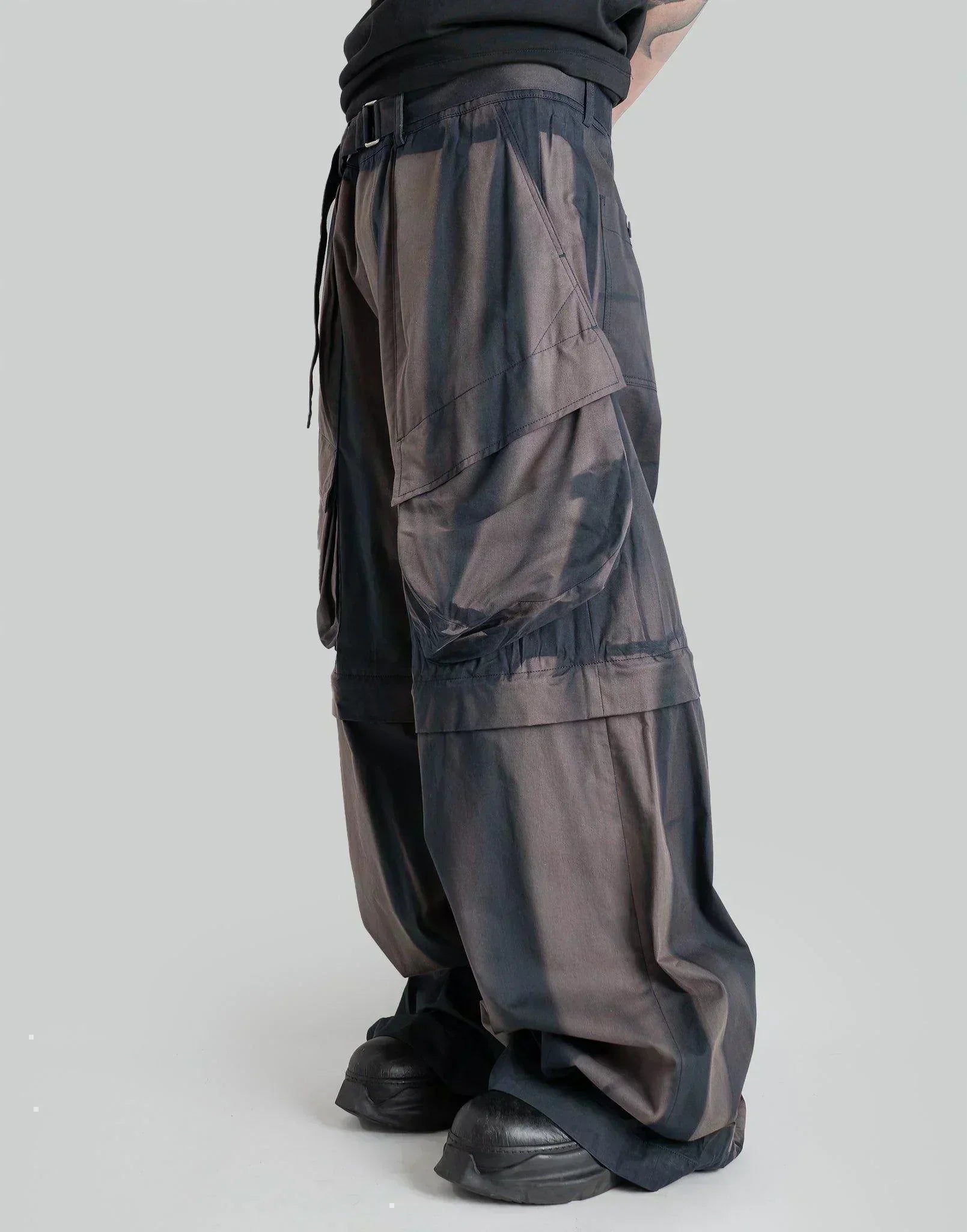 JiyongKim - SUN-BLEACHED 3D POCKET DETACHABLE TROUSERS - 082plus