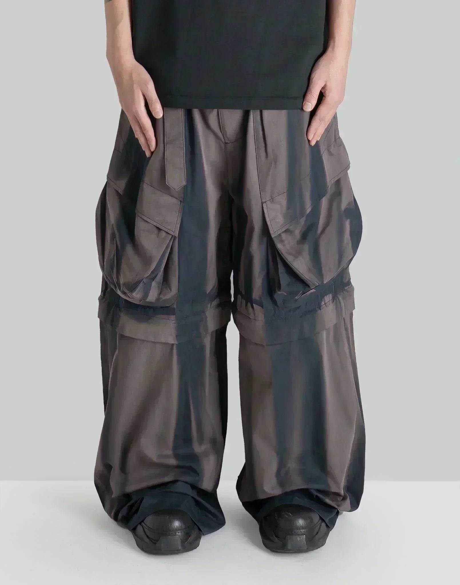 JiyongKim - SUN-BLEACHED 3D POCKET DETACHABLE TROUSERS - 082plus