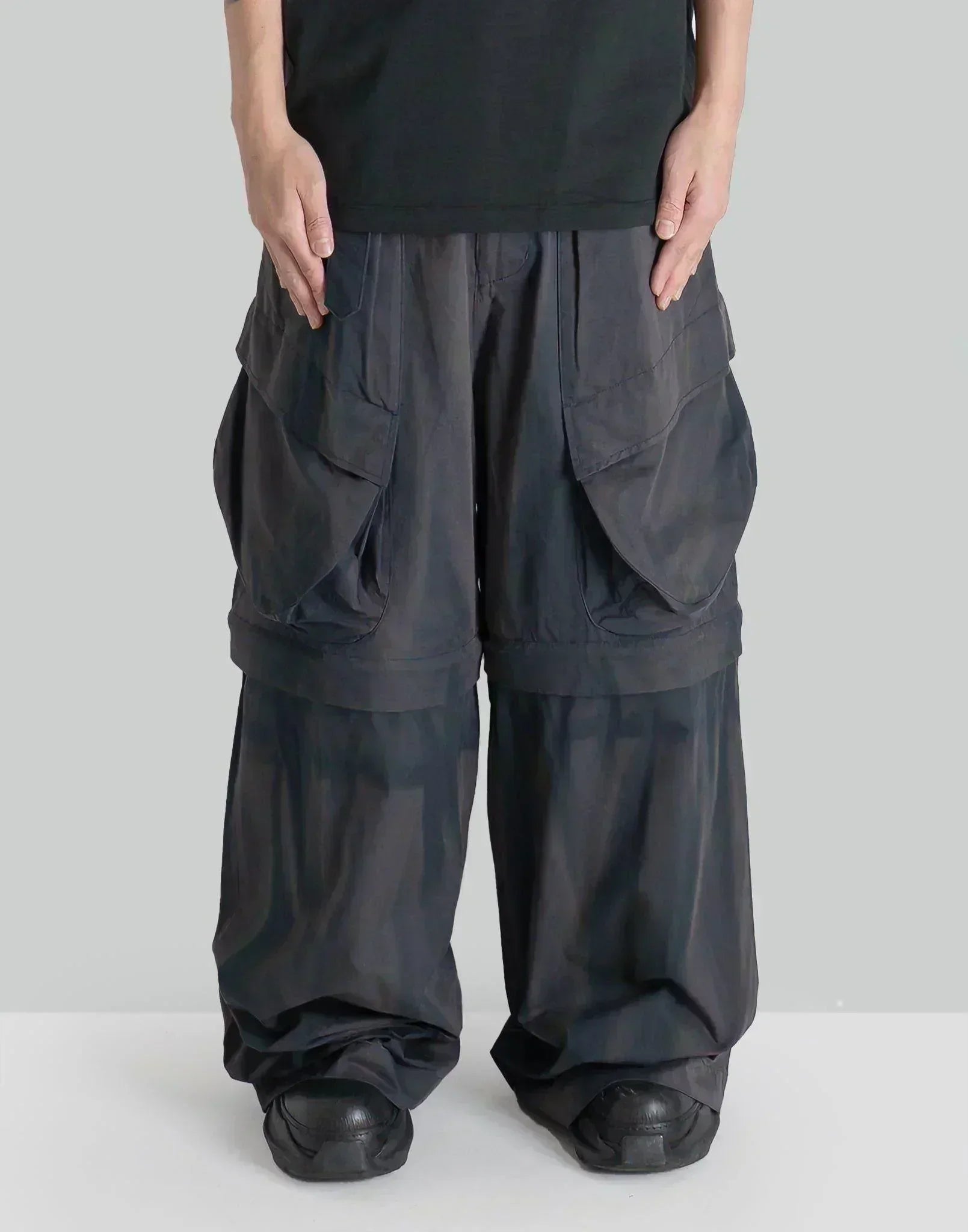 JiyongKim - SUN-BLEACHED 3D POCKET DETACHABLE TROUSERS - 082plus