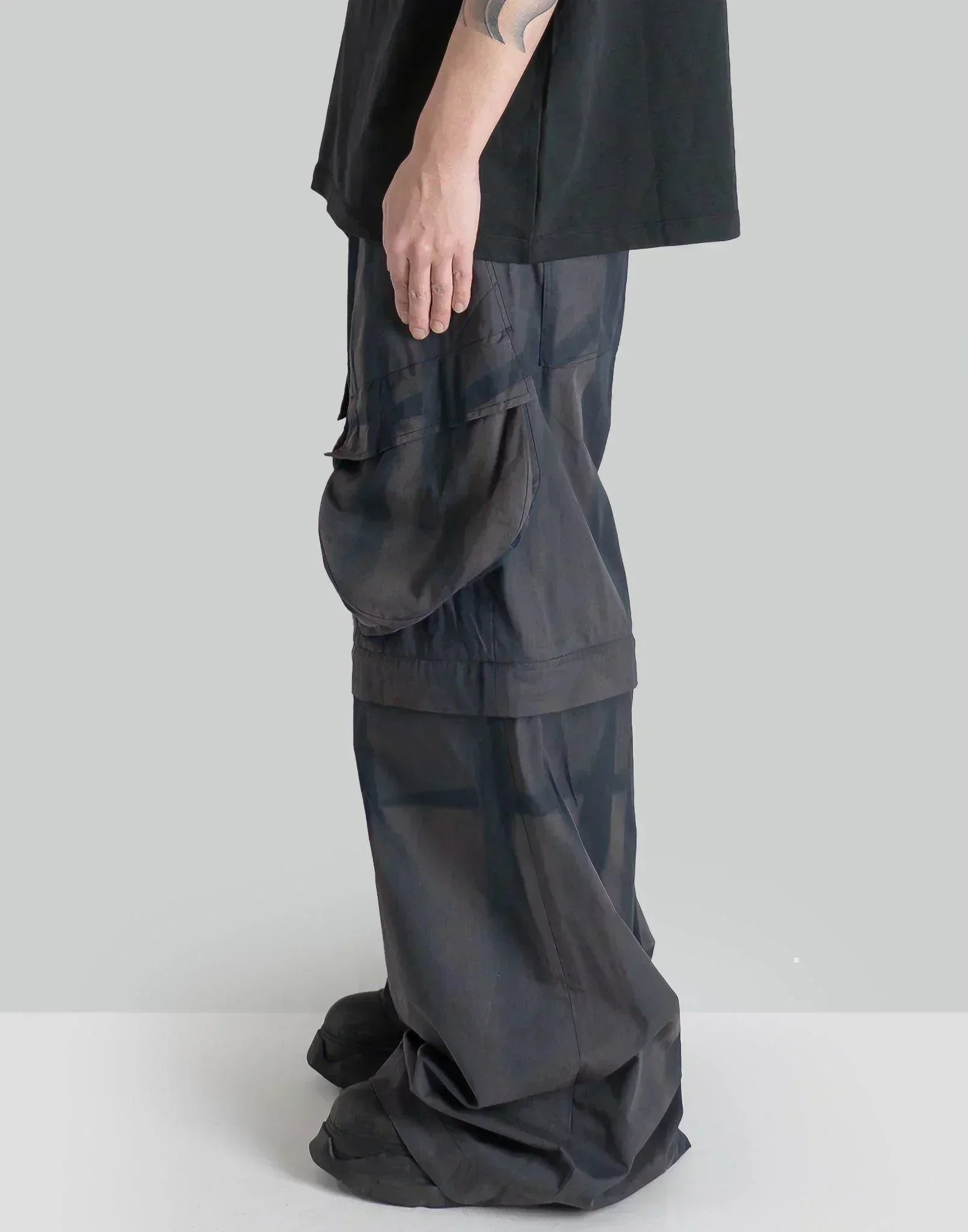 JiyongKim - SUN-BLEACHED 3D POCKET DETACHABLE TROUSERS - 082plus