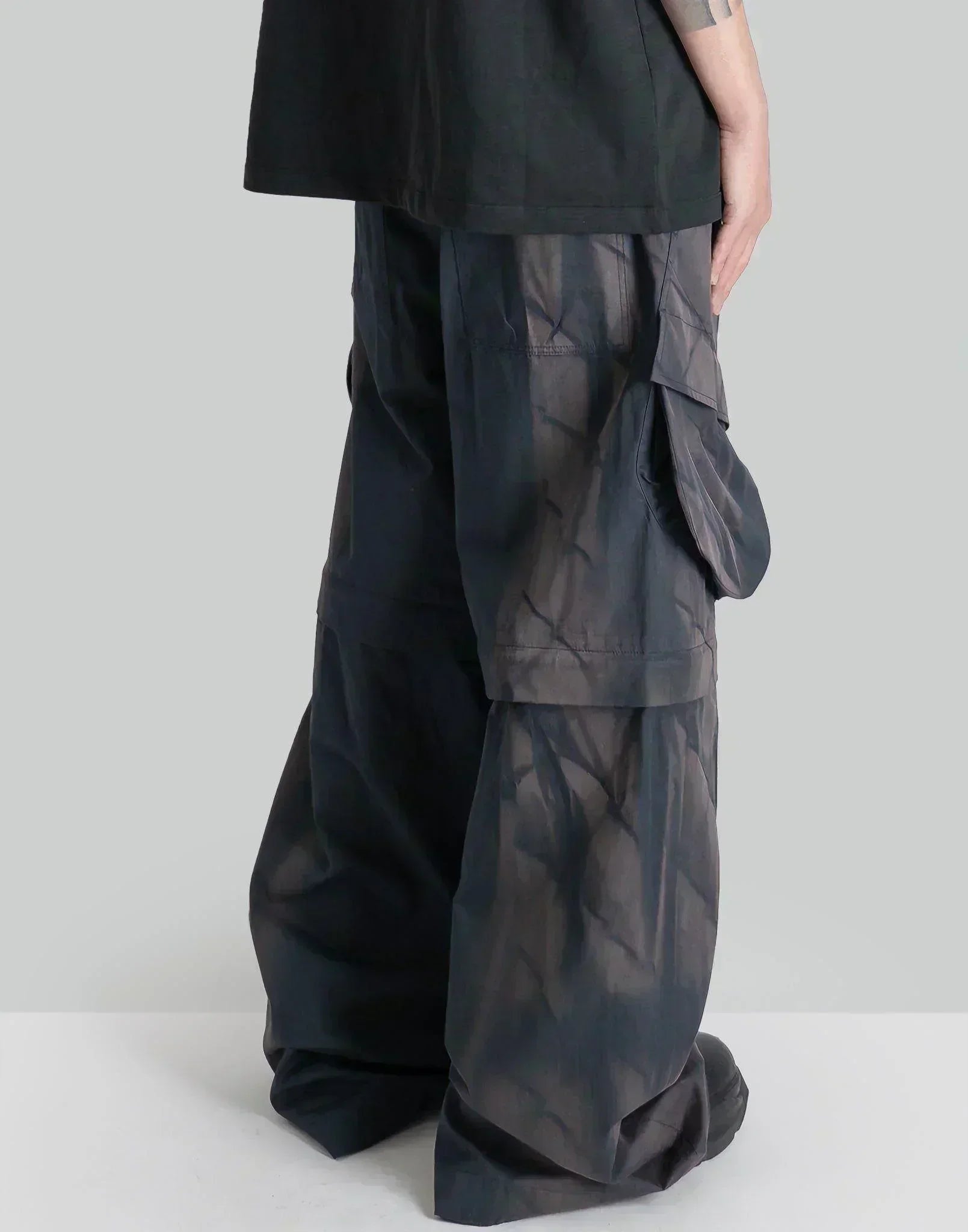 JiyongKim - SUN-BLEACHED 3D POCKET DETACHABLE TROUSERS - 082plus