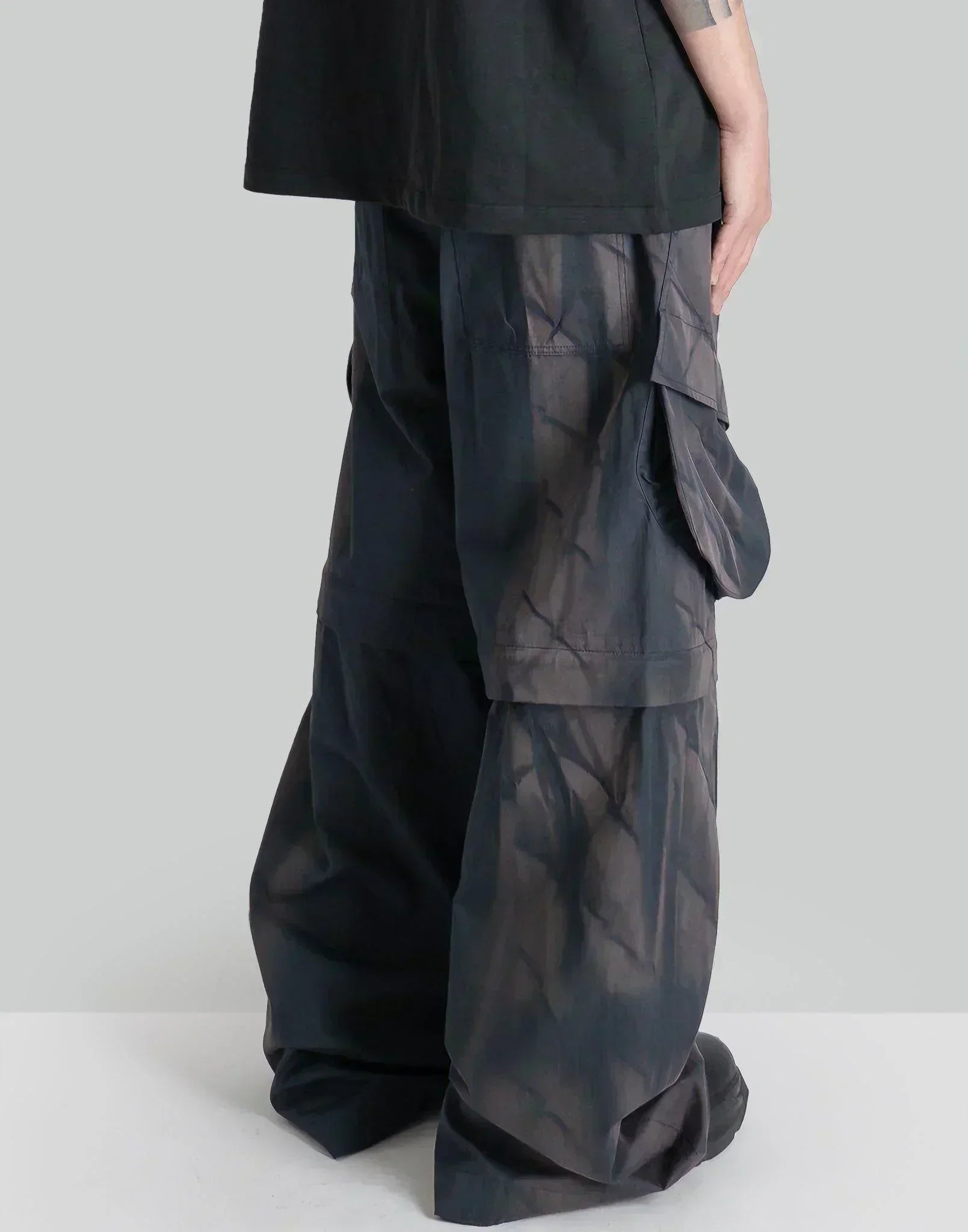 JiyongKim - SUN-BLEACHED 3D POCKET DETACHABLE TROUSERS - 082plus