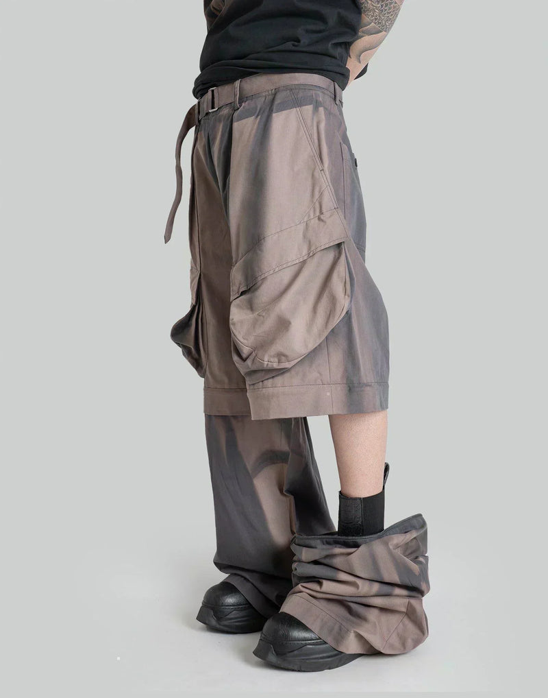 JiyongKim - SUN-BLEACHED 3D POCKET DETACHABLE TROUSERS - 082plus