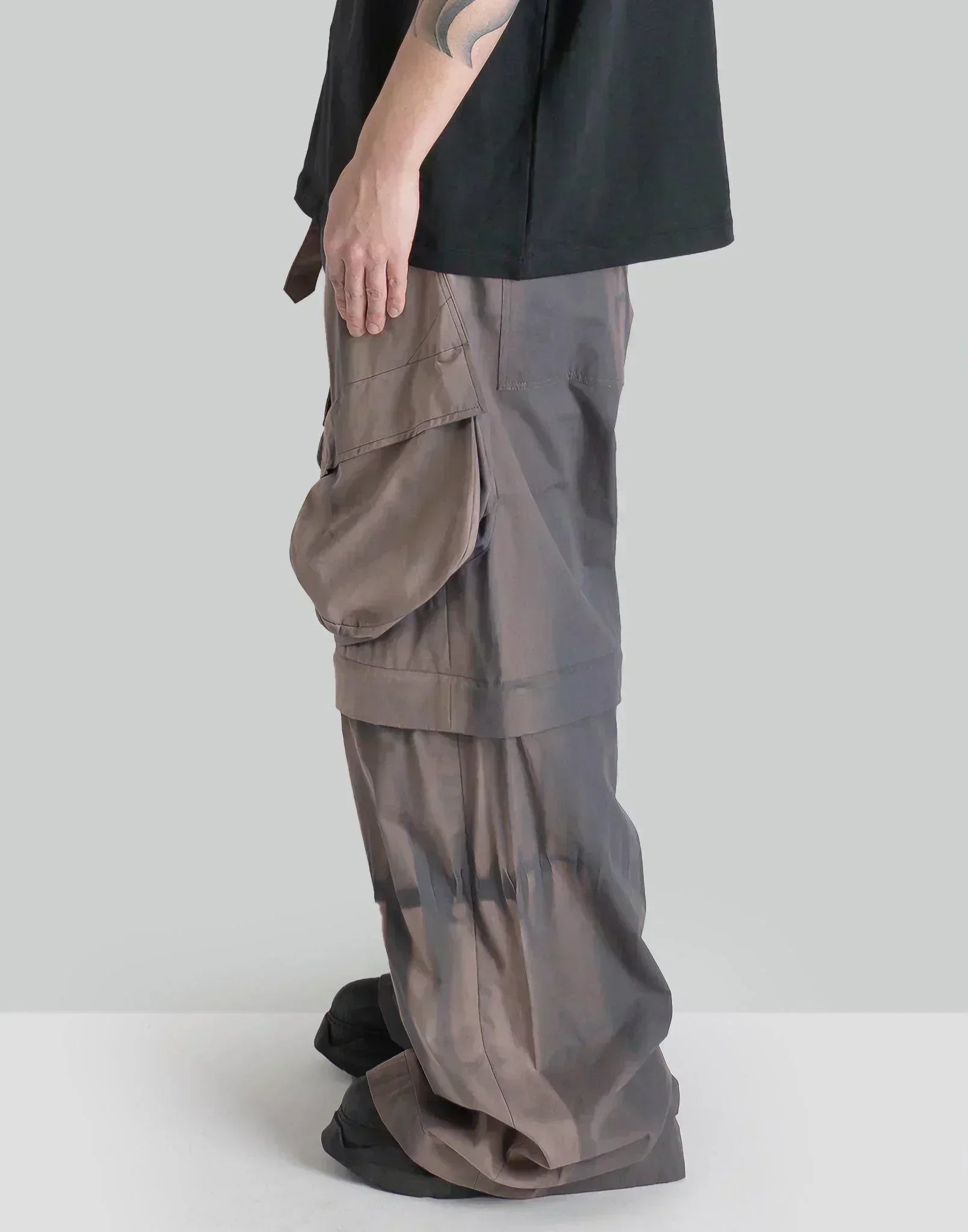 JiyongKim - SUN-BLEACHED 3D POCKET DETACHABLE TROUSERS - 082plus