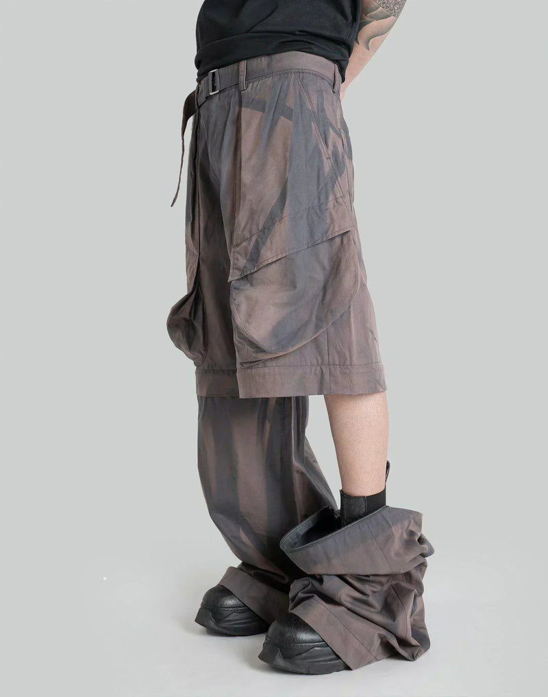 JiyongKim - SUN-BLEACHED 3D POCKET DETACHABLE TROUSERS - 082plus