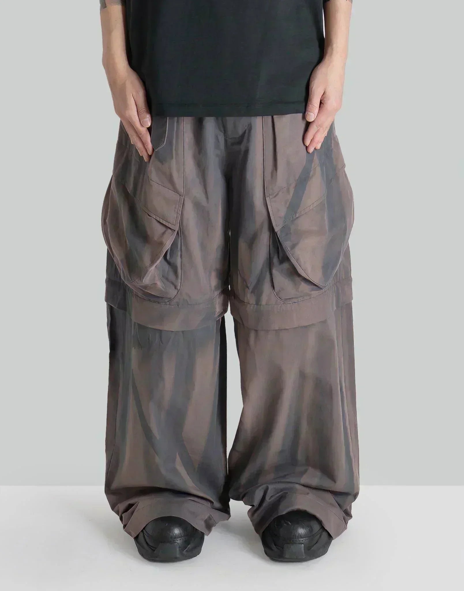 JiyongKim - SUN-BLEACHED 3D POCKET DETACHABLE TROUSERS - 082plus