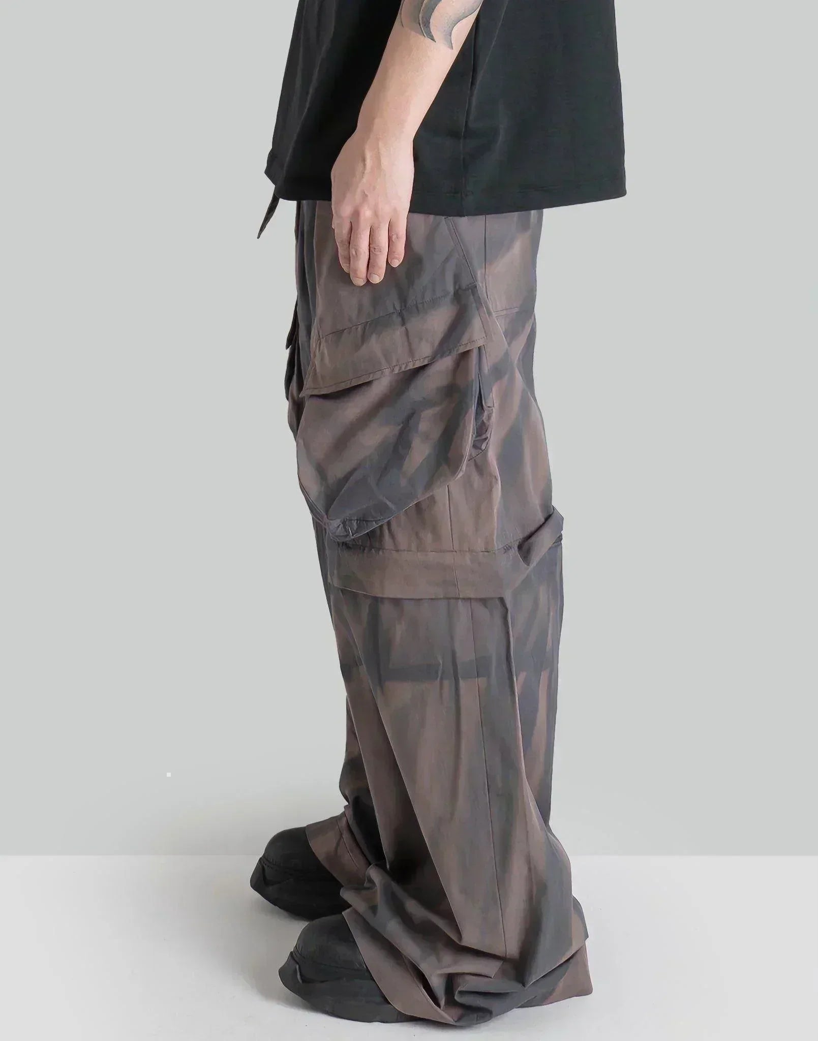 JiyongKim - SUN-BLEACHED 3D POCKET DETACHABLE TROUSERS - 082plus