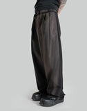 JiyongKim - SUN-BLEACHED BELTED WIDE TROUSERS - 082plus