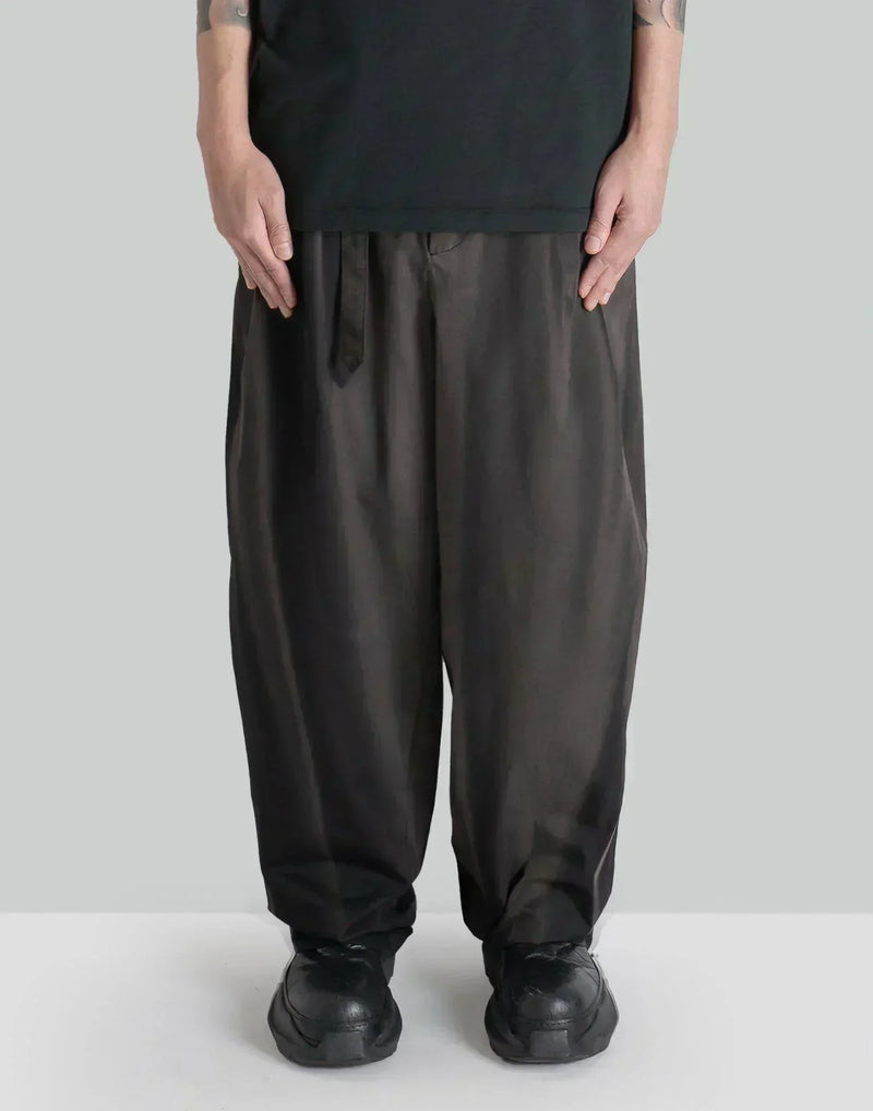 JiyongKim - SUN-BLEACHED BELTED WIDE TROUSERS - 082plus