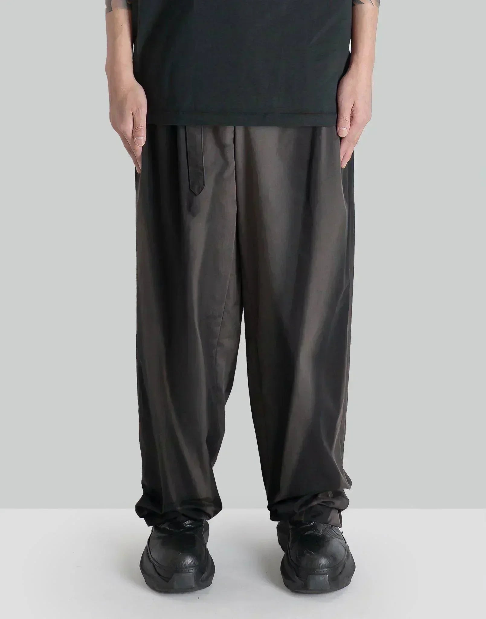 JiyongKim - SUN-BLEACHED BELTED WIDE TROUSERS - 082plus