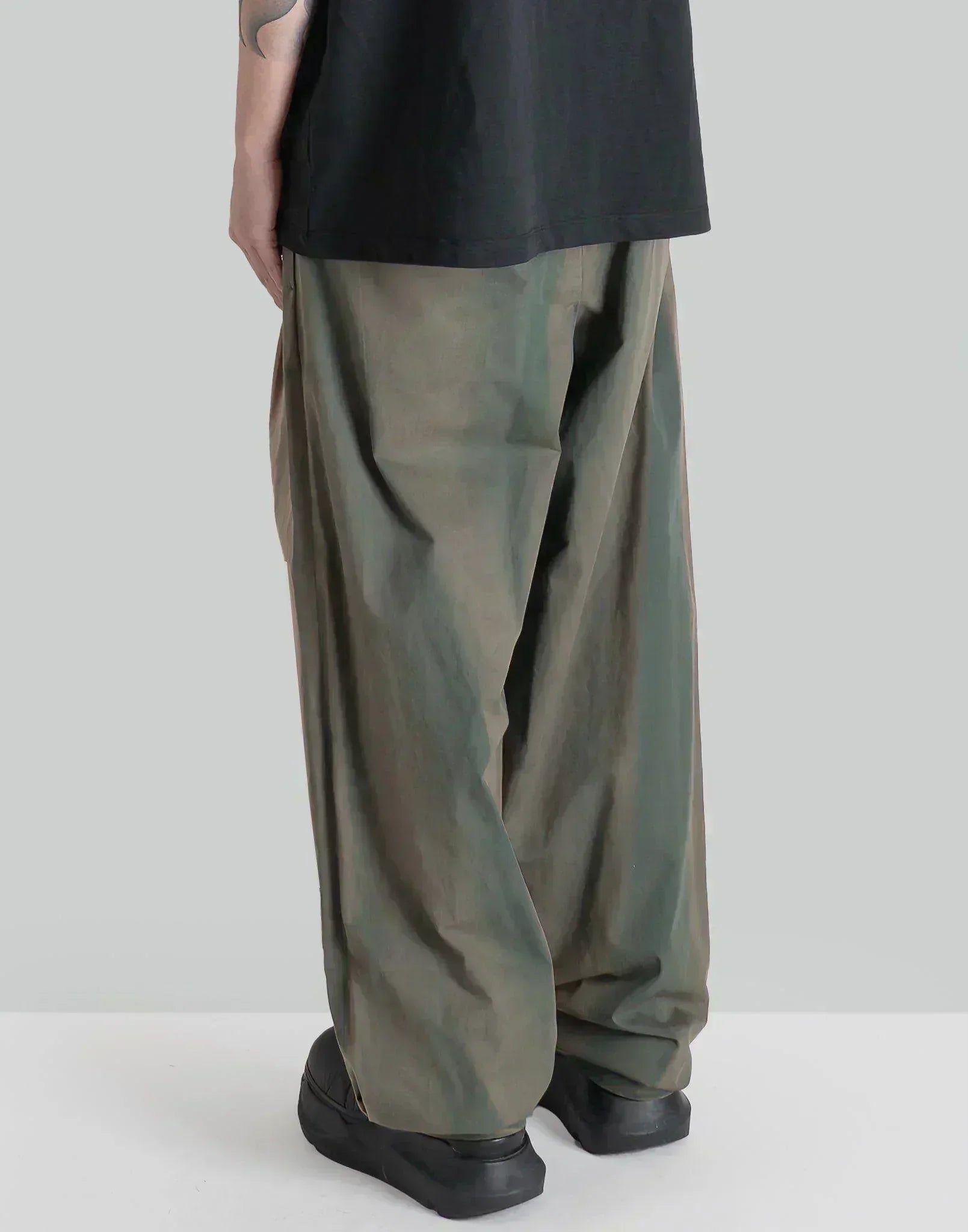 JiyongKim - SUN-BLEACHED BELTED WIDE TROUSERS - 082plus