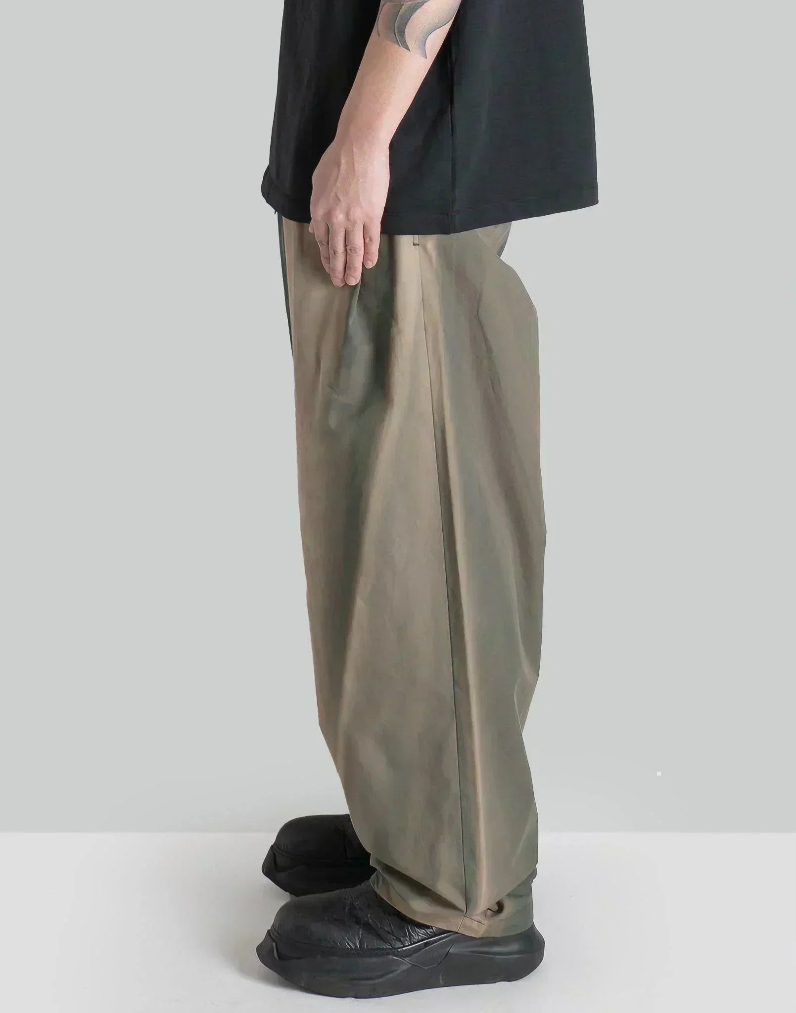 JiyongKim - SUN-BLEACHED BELTED WIDE TROUSERS - 082plus