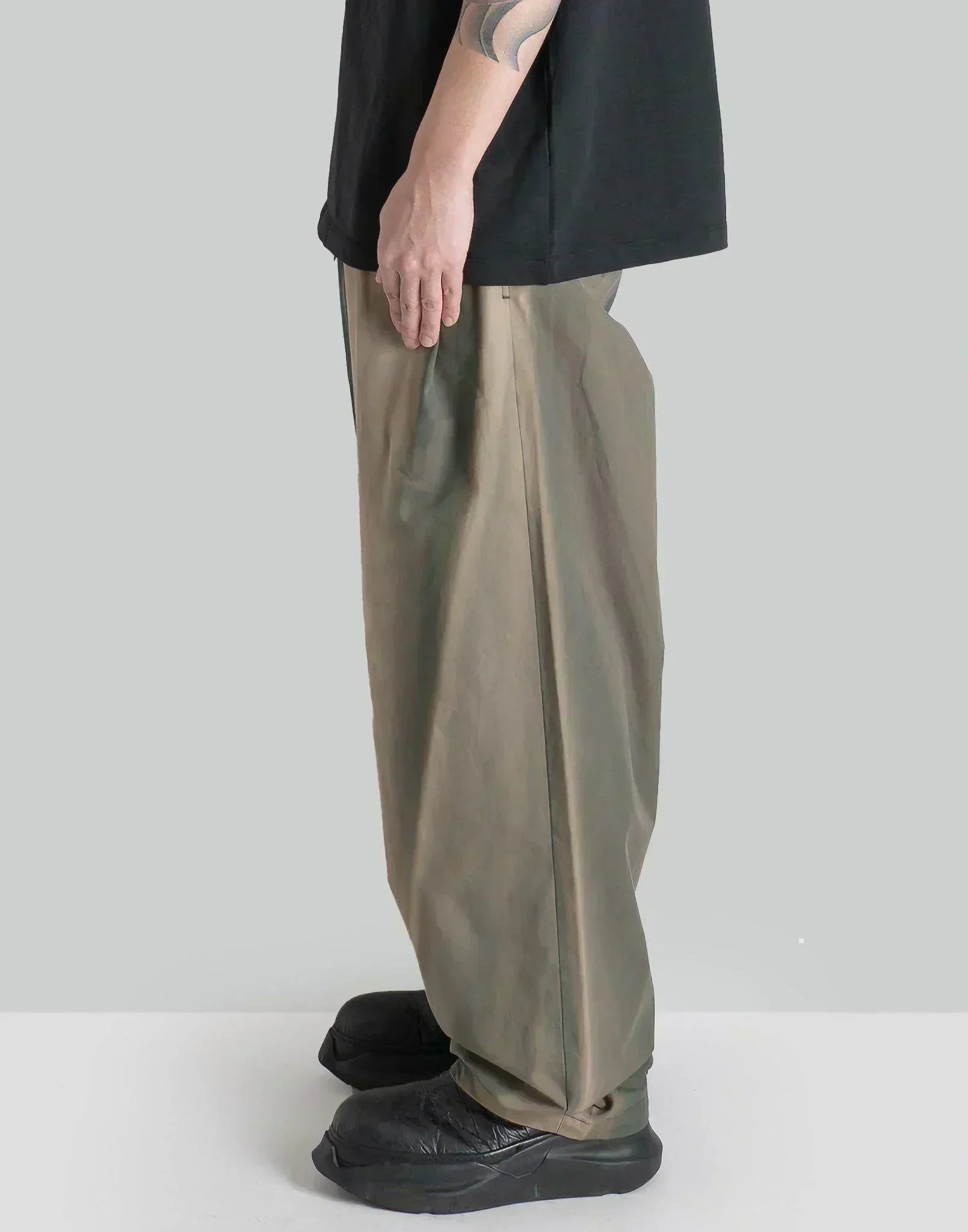 JiyongKim - SUN-BLEACHED BELTED WIDE TROUSERS - 082plus