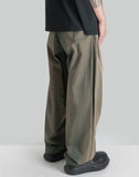 JiyongKim - SUN-BLEACHED BELTED WIDE TROUSERS - 082plus