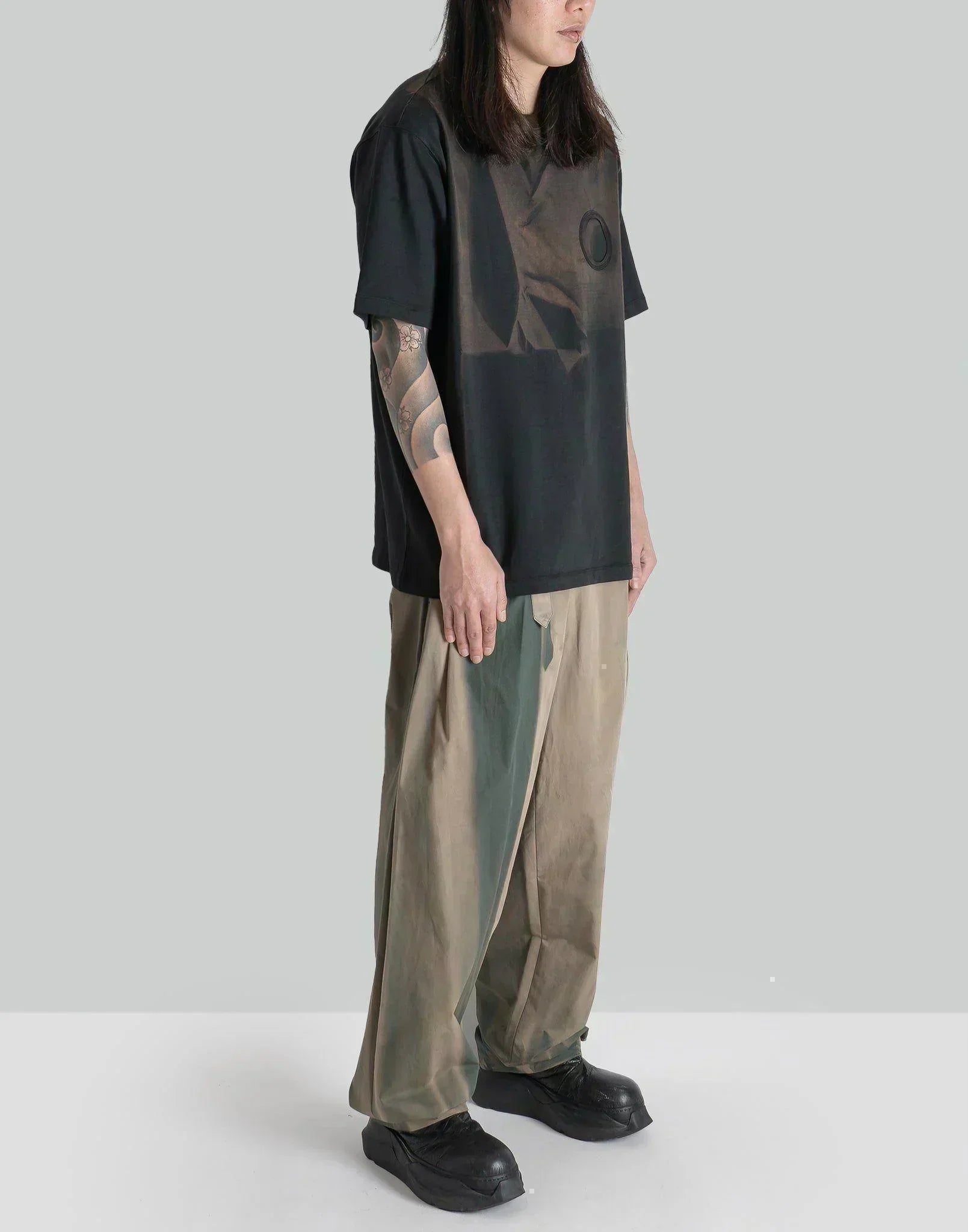 JiyongKim - SUN-BLEACHED BELTED WIDE TROUSERS - 082plus
