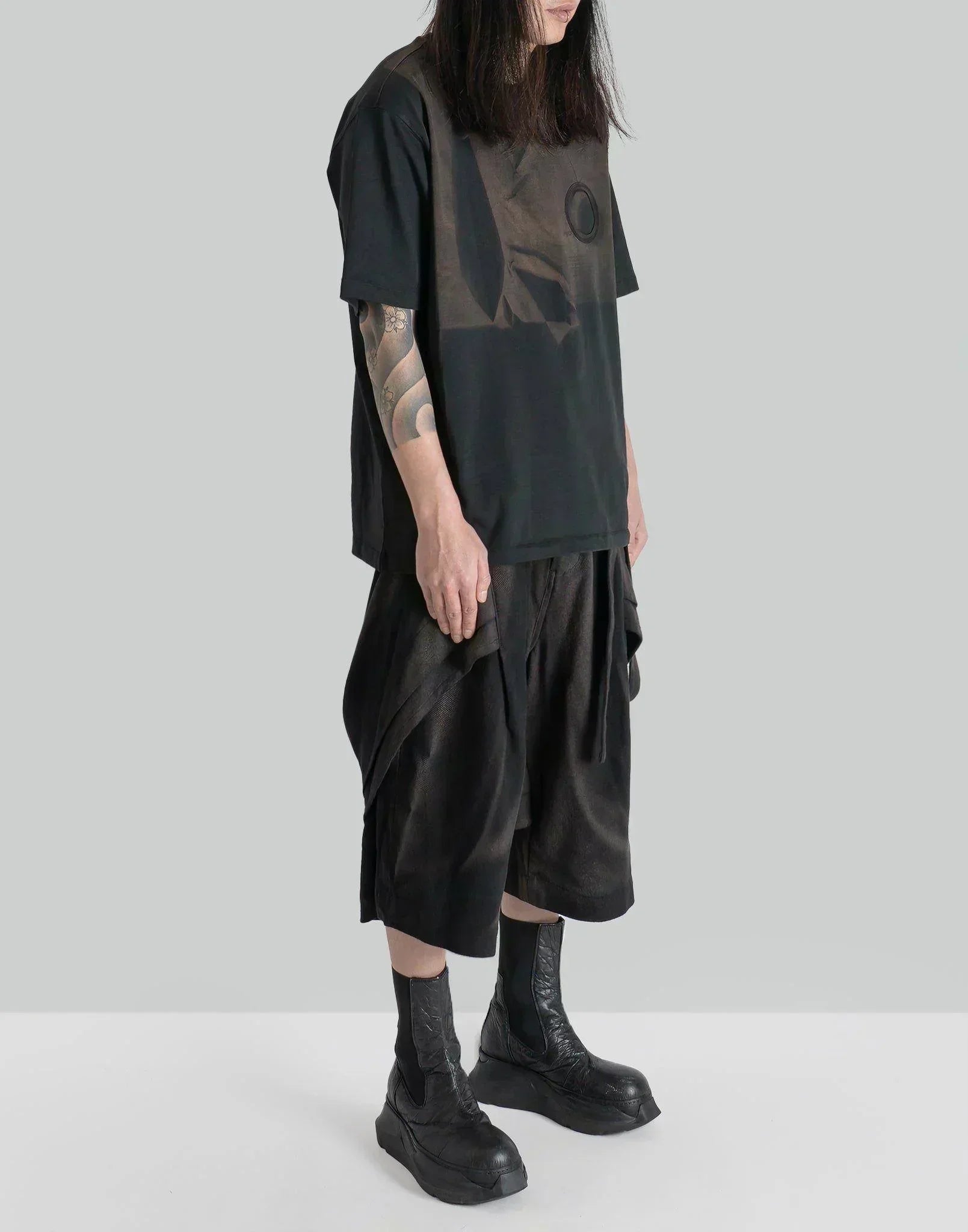 JiyongKim - SUN-BLEACHED HALF TROUSERS - 082plus